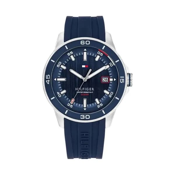 Tommy Hilfiger Montre Tommy Hilfiger Collection Remy en Silicone Bleu