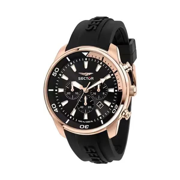 Sector Montre Homme SECTOR en Silicone Noir