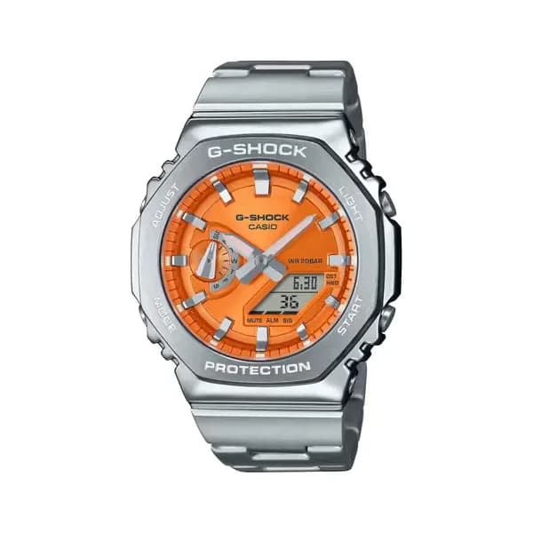 Casio Montre Casio Collection G-Shock en Acier Argenté