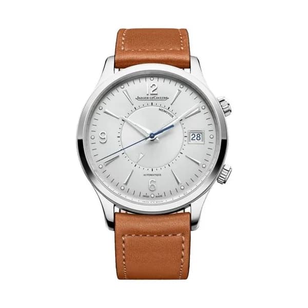 Jaeger-LeCoultre Montre Jaeger-LeCoultre Master Control Memovox automatique acier bracelet cuir 40 mm