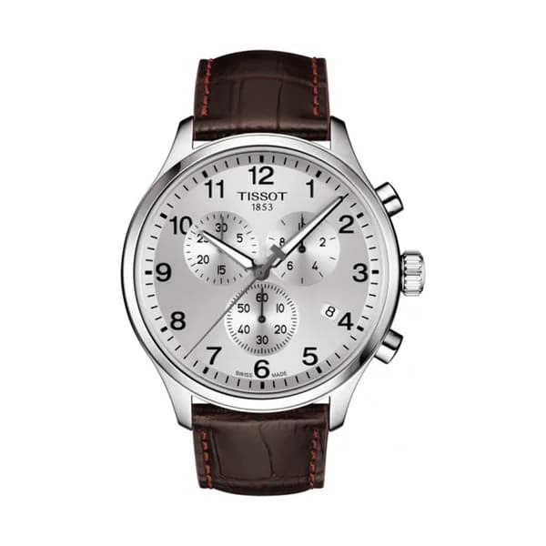 Tissot Montre Tissot en Cuir Marron