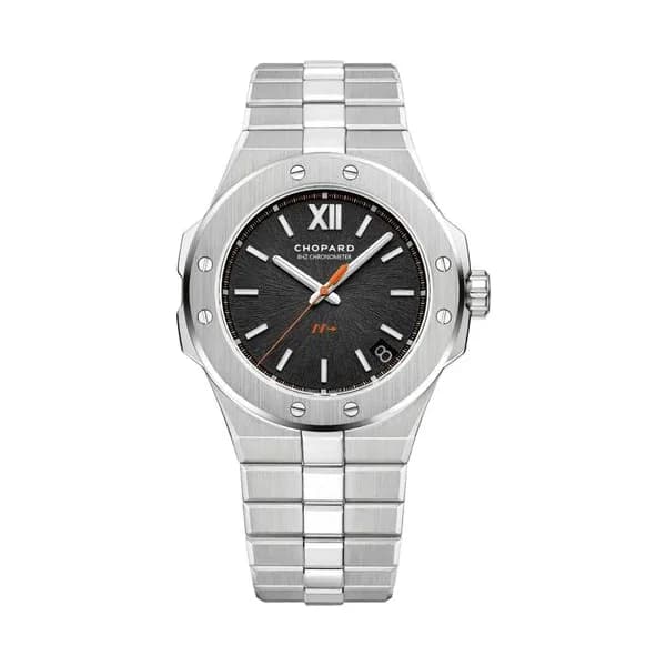 Chopard Montre Chopard Alpine Eagle Cadence 8HF automatique cadran noir bracelet titane 41 mm