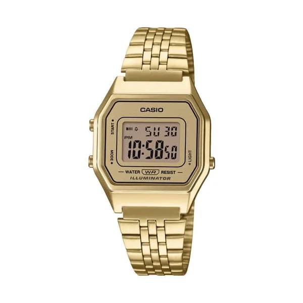 Casio Montre Casio Collection Vintage en Métal Doré