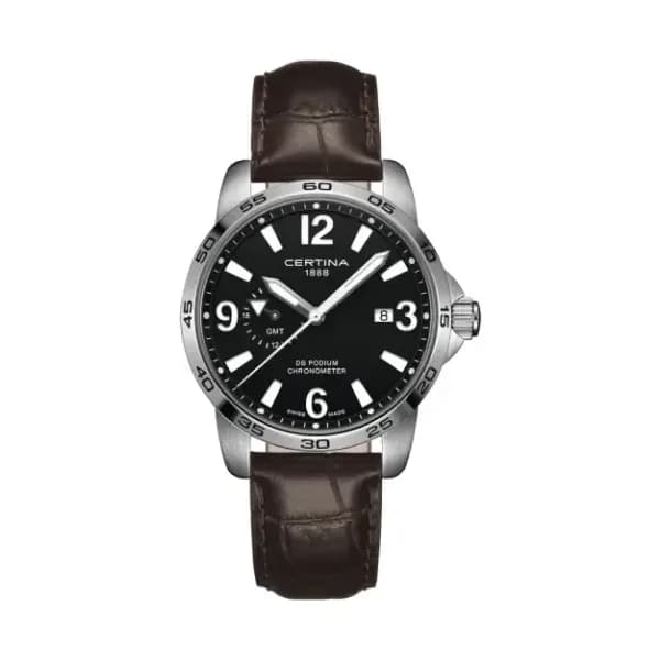 Certina Montre Certina DS Podium GMT Quartz Cadran Noir