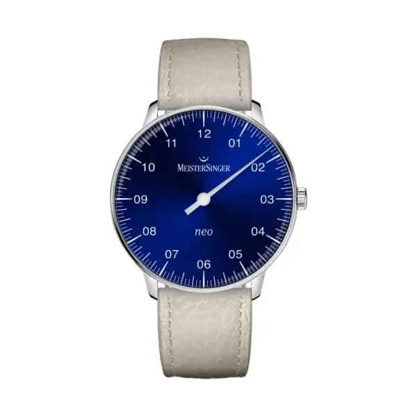 MeisterSinger Montre Neo Bleu Soleil NES908