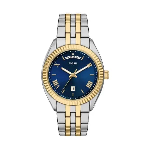Fossil Montre Fossil Campbell Bleu