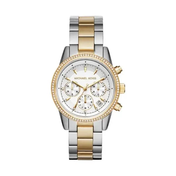 Michael Kors Montre Michael Kors Collection Bryant en Acier Bicolore