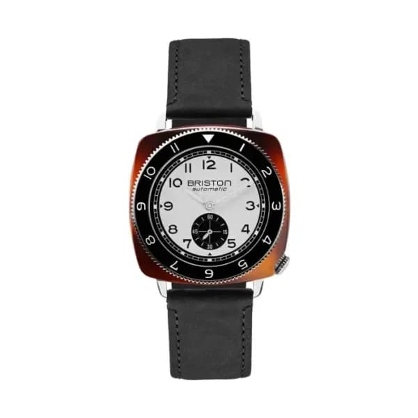 Briston Montre Clubmaster Legend Petite Seconde Blanc 241639.SA.T.2B.CH