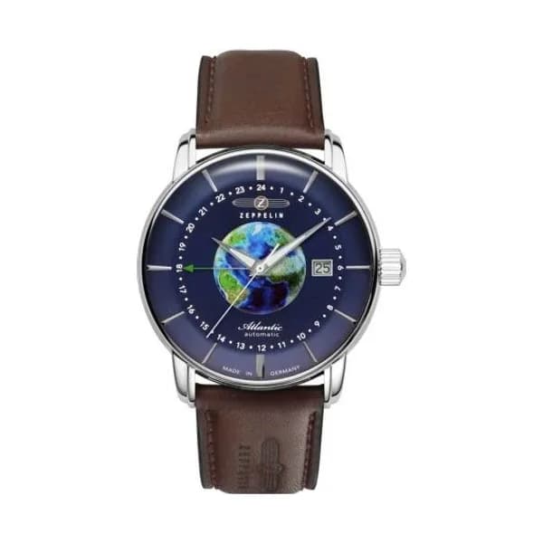 Zeppelin Montre Zeppelin Atlantic Auto Automatique Cadran Bleu - 84683