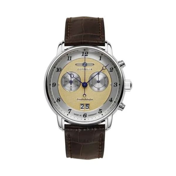 Zeppelin Montre Zeppelin Friedrichshafen Chronograph Quartz Cadran Doré - 85845