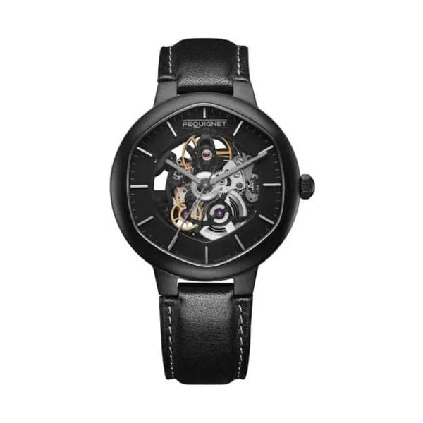 Pequignet E. Montre Pequignet Exagone Fantôme Squelette 41 mm - 4470544SQ