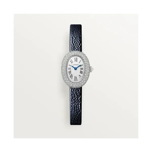 Cartier Montre quartz Femme Baignoire Argenté