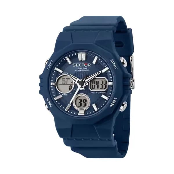 Sector Montre Mixte Sector Polyuréthane Bleu R3251238002
