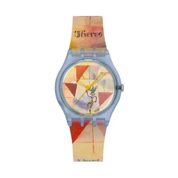 Swatch Montre Swatch en Silicone Multicolore
