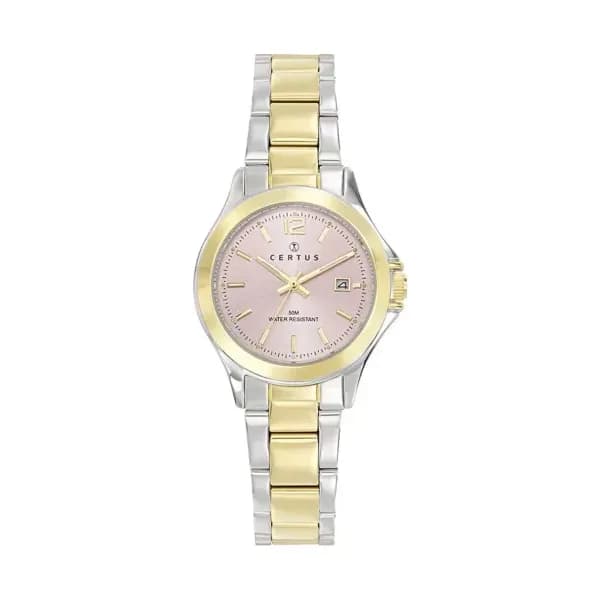 Certus Montre Certus en Acier et PVD Bicolore
