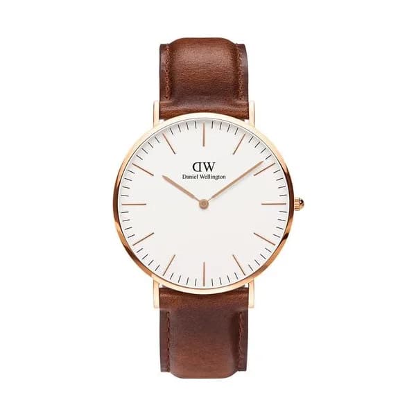 Daniel Wellington Montre Daniel Wellington en Cuir Marron