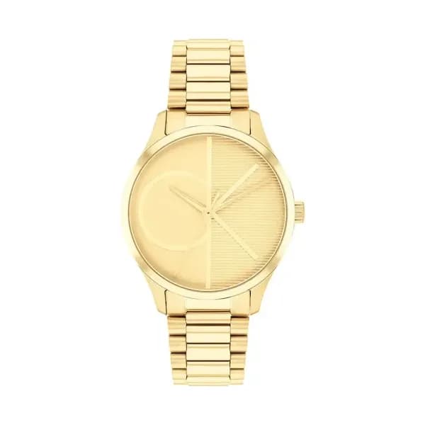Calvin Klein Montre Calvin Klein Iconic Doré