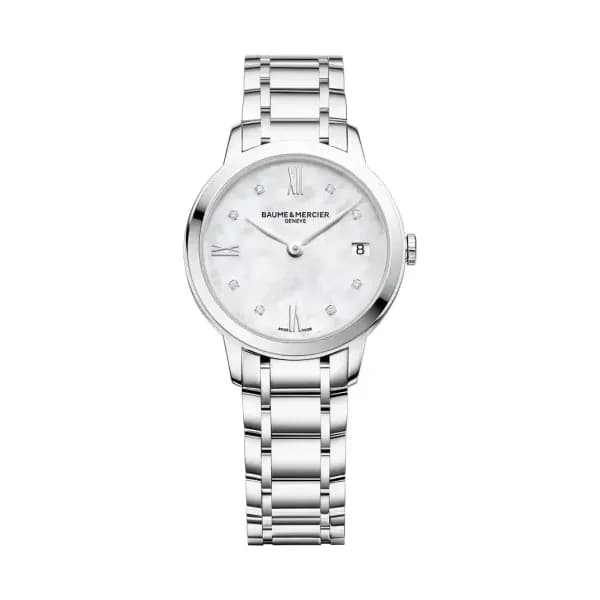 Baume & Mercier Montre quartz Femme Classima Blanc
