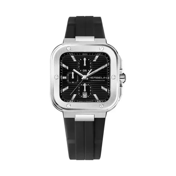 Michel Herbelin Montre Herbelin Cap Camarat Square Chronograph Homme Quartz Plongée - 35646A14CA