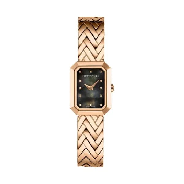 Michel Herbelin Montre Herbelin Octogône Nacre Noire