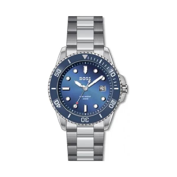 Hugo Boss Montre Boss en Acier Argenté