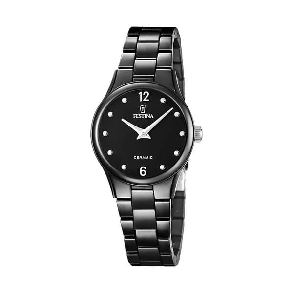 Festina Montre quartz Femme Ceramic Noir