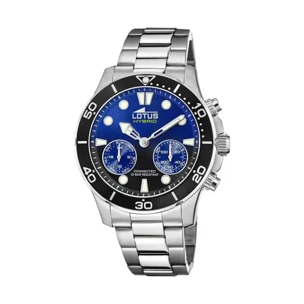 Lotus Montre Lotus Connected Bleu et Noir