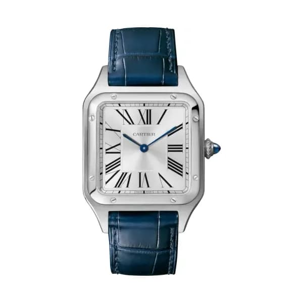 Cartier Montre Mixte Santos Argenté