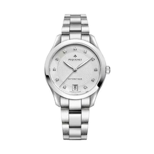 Pequignet E. Montre Pequignet Elégance - 34 mm Femme -4000503SCD/2-A