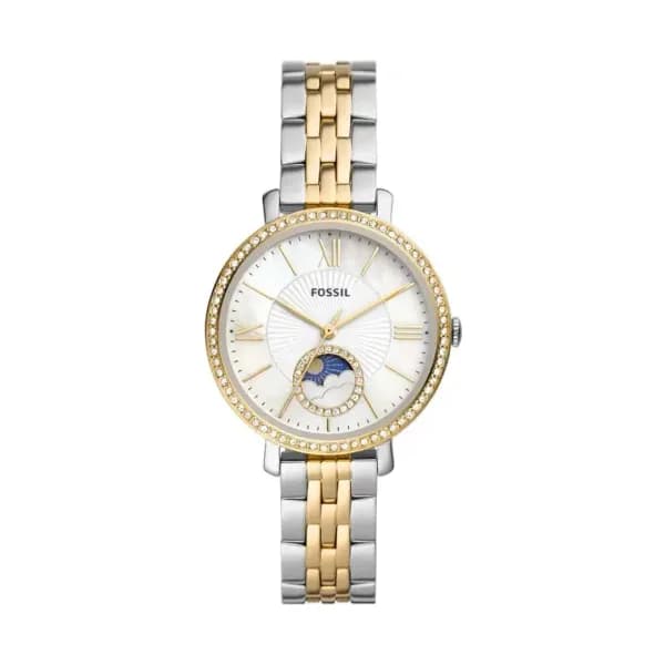 Fossil Montre Femme FOSSIL JACQUELINE en Acier Bicolore Etanche
