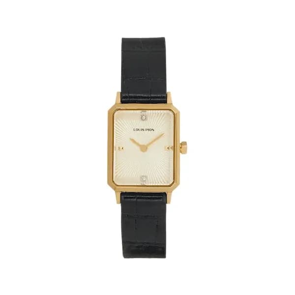 Louis Pion Montre quartz Femme Charlotte Champagne