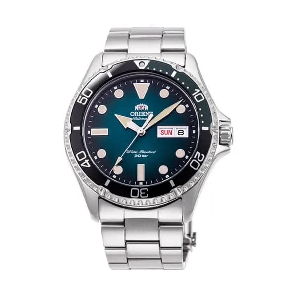 Orient Montre Automatique Orient Collection Mako III Mechanical Sports en Acier Argenté