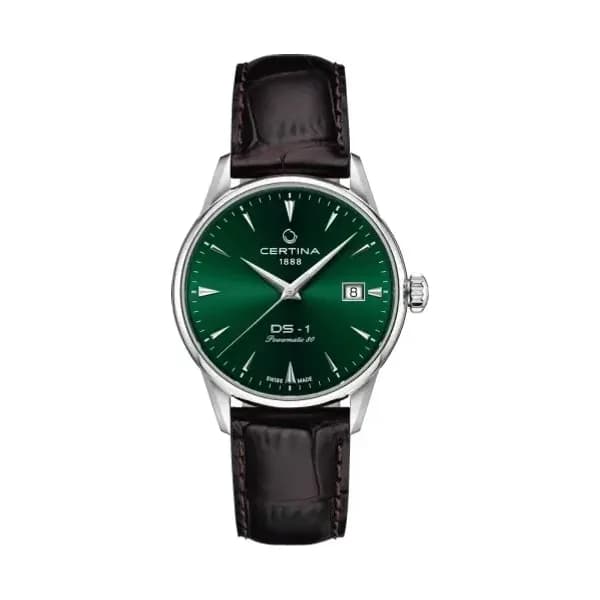 Certina Montre Certina DS-1 38mm Automatique Cadran Vert