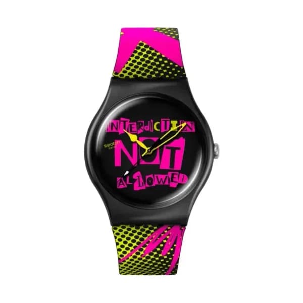 Swatch Montre Distort Mode SO32B121