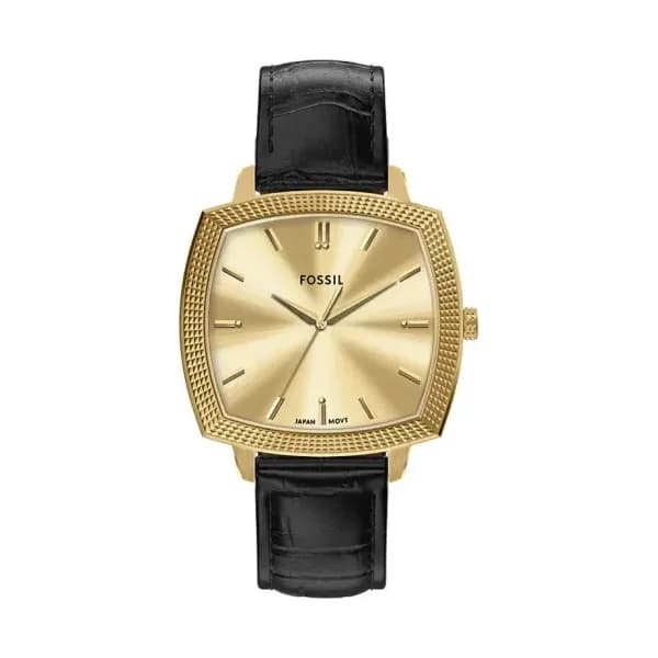 Fossil Montre quartz Homme Machine luxe Doré