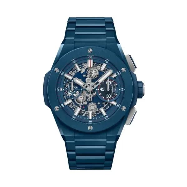 Hublot Integrated Blue Ceramic