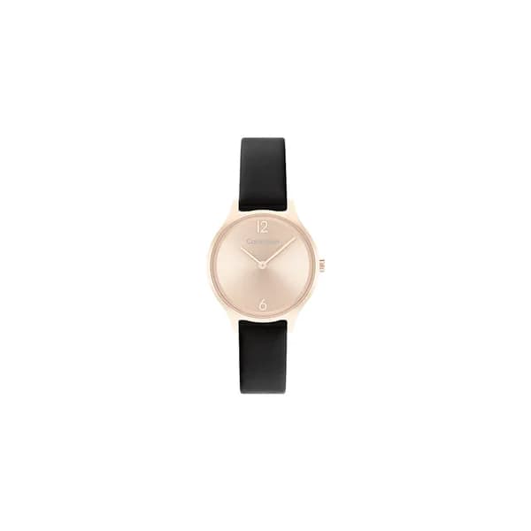 Calvin Klein Montre Calvin Klein en Cuir Noir