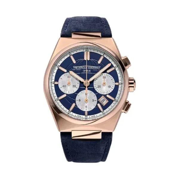 Frédérique Constant Montre Frédérique Constant Highlife Chronograph Automatic Cadran Bleu - FC-391NS4NH4