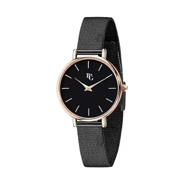 B&G Montre Analogique Femme B&g Métal Noir R3853252544