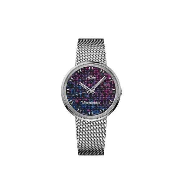 Mido Montre automatique Femme Commander Multicolore