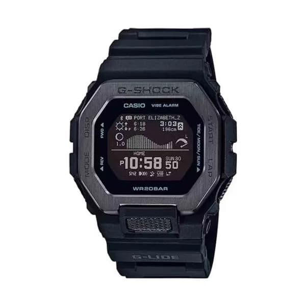 Casio Montre GShock G-Lide - Série GBX-100 - Noir 50.9 x 46 mm- GBX-100NS-1