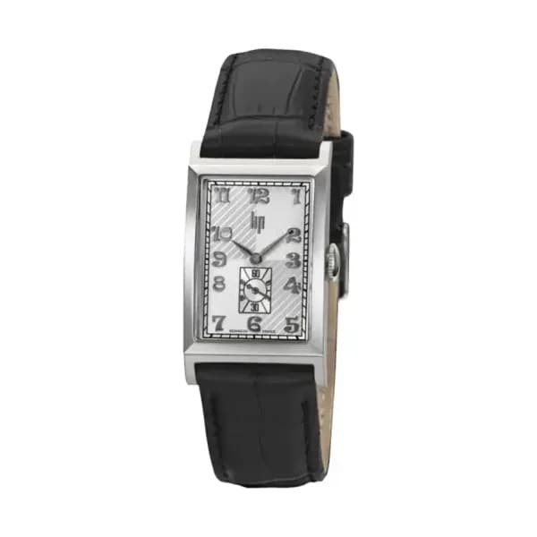 Lip Montre Lip Churchill T24 - Homme - cadran Blanc- - Acier inoxydable - 671944