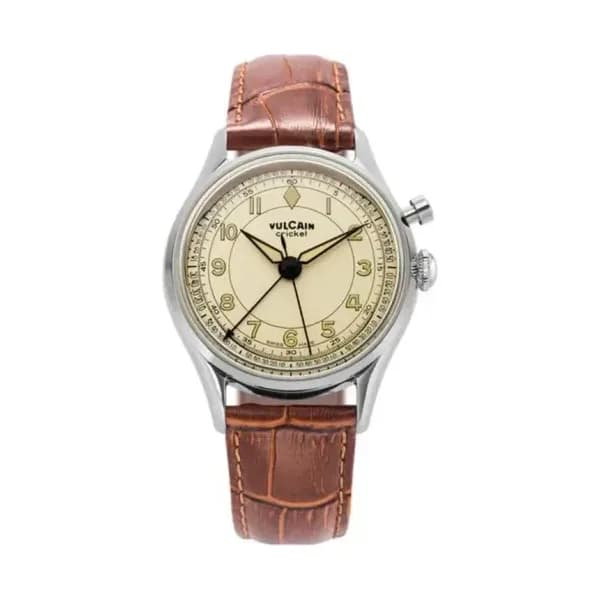 Vulcain Montre Cricket Classique 36 mm Eggshell 100169B77