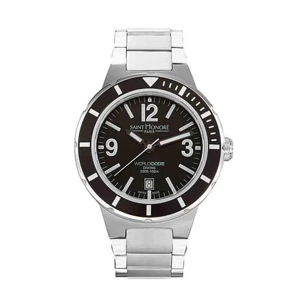 Saint Honoré Montre Saint-Honoré Worldcode en Métal Argenté