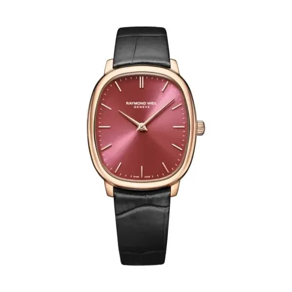Raymond Weil Montre Toccata Heritage 33 x 38 mm - Cadran rouge 2280-PC5-45001