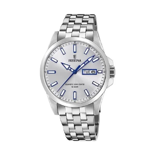 Festina Montre Festina en Acier Argenté