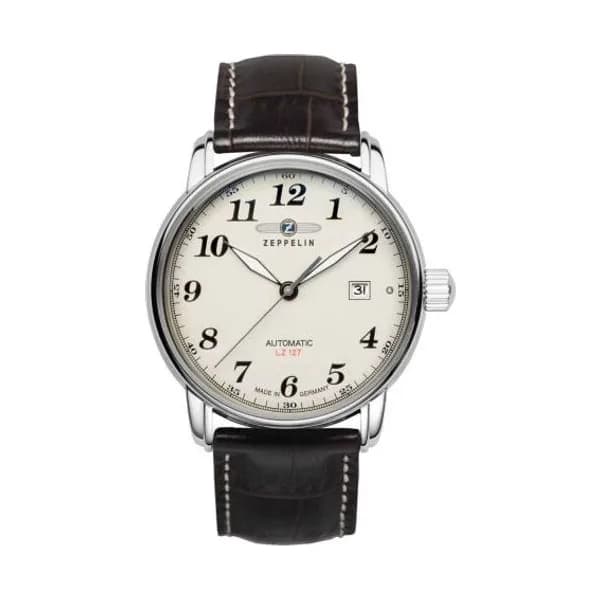 Zeppelin Montre Zeppelin LZ 127 Graf Zeppelin Automatique Cadran Beige - 76565