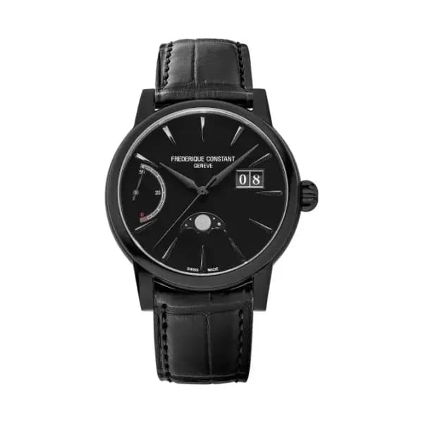 Frederique Constant Montre Frederique Constant Manufacture Classic Power Reserve Big Date DLC Noir