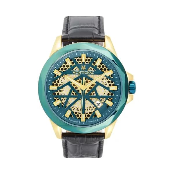Montignac Montre quartz Homme Round Vert