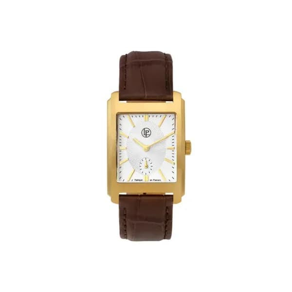 Louis Pion Montre quartz Homme Leonard Blanc